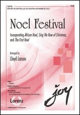 Noel Festival SATB choral sheet music cover